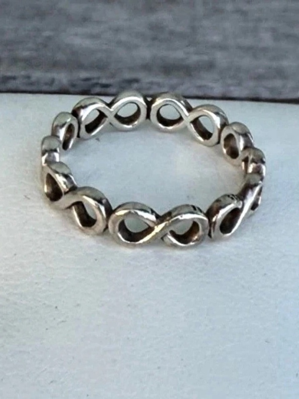 Pandora Simple Infinity Band Ring Sterling Silver